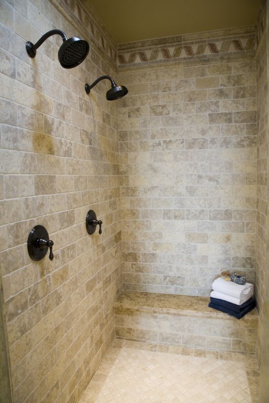 Modern Shower with Niche